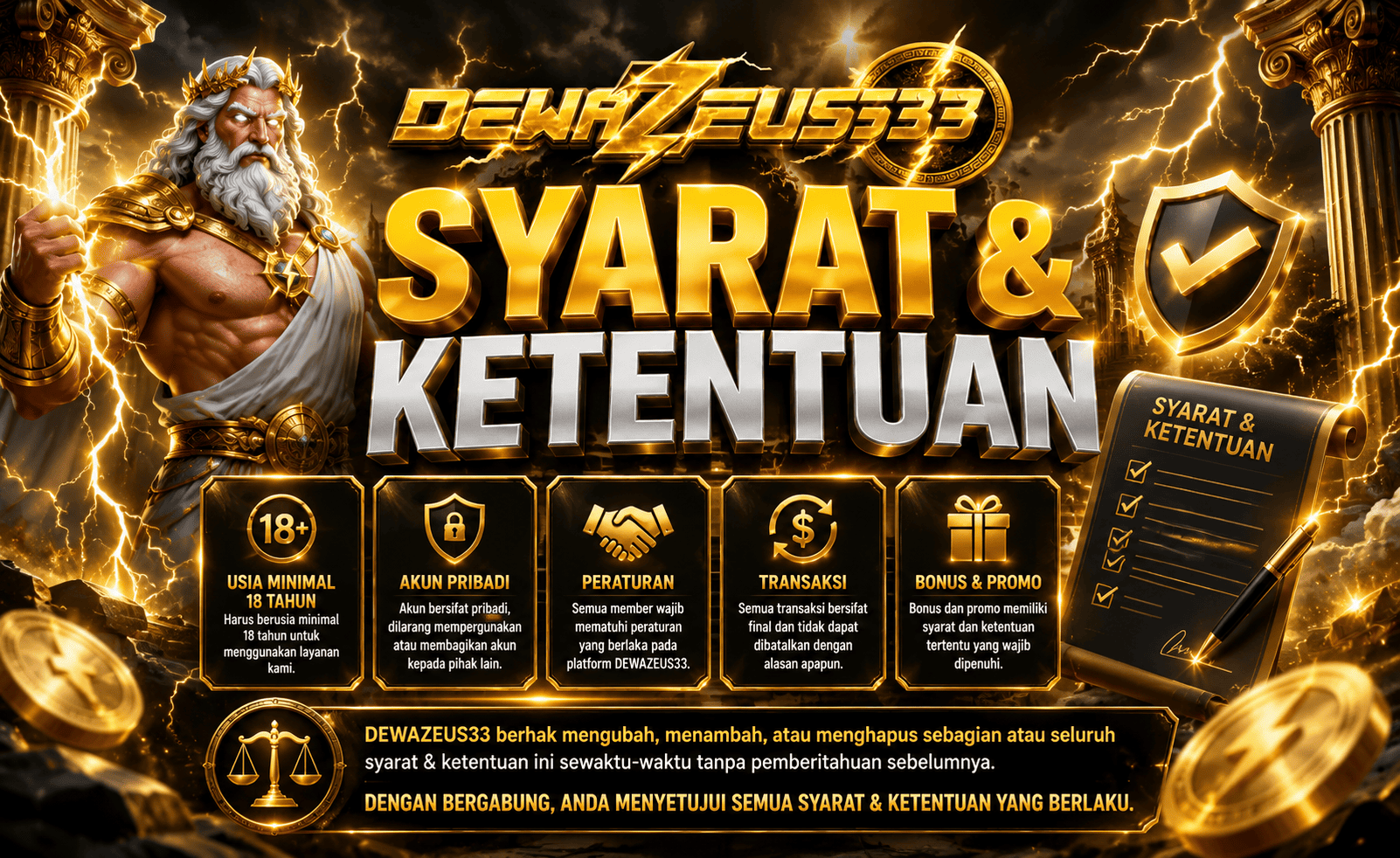 Syarat Dan Ketentuan